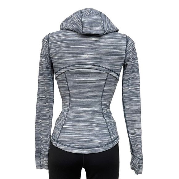 Lululemon Hooded Define Jacket
Mini Space Dye Heathered Nocturnal White sz 4 - Picture 2 of 9